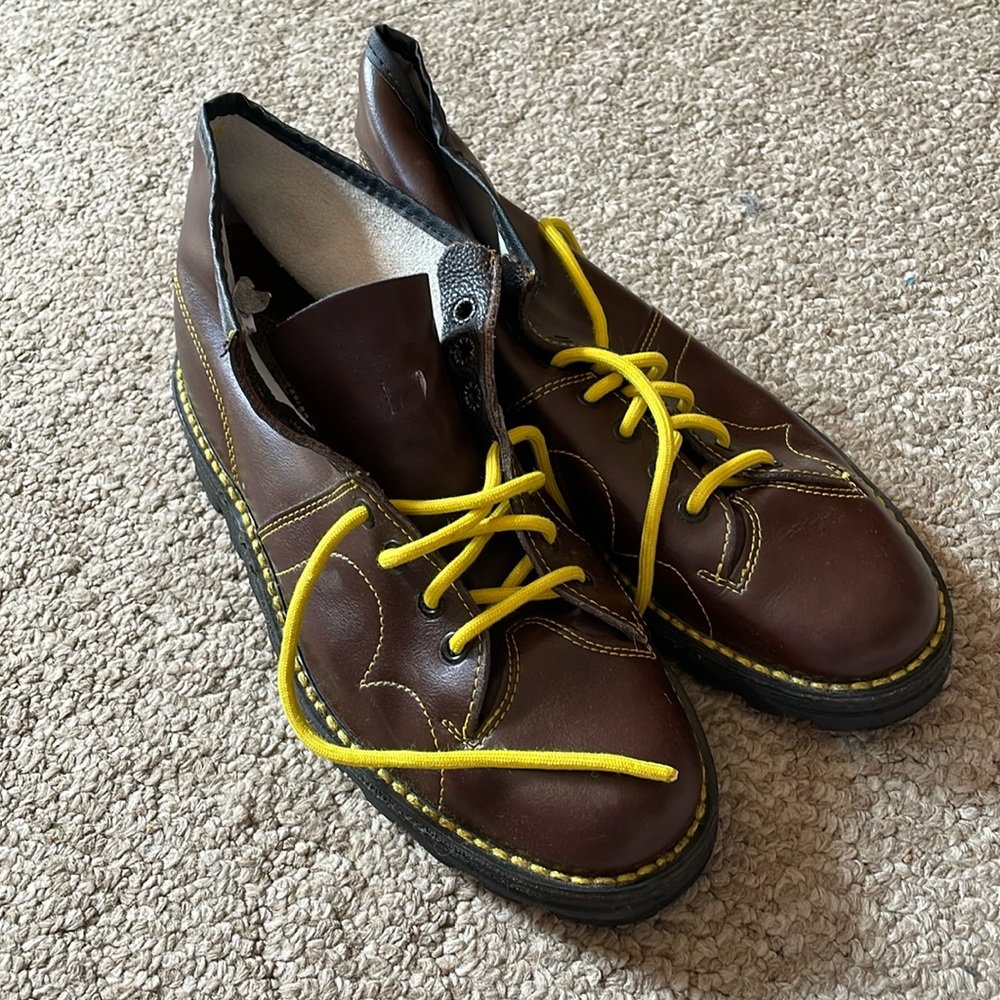 Grafters Brown Monkey Boots ✨